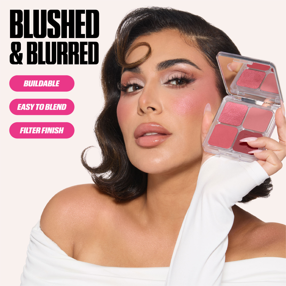 BLUSH FILTER PALETTE (PALETA DE RUBORES E ILUMINADOR)